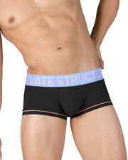 PRIVATE STRUCTURE Boxer Trunk MO-Lite Cotton Wizard Black Placid Blue 4103