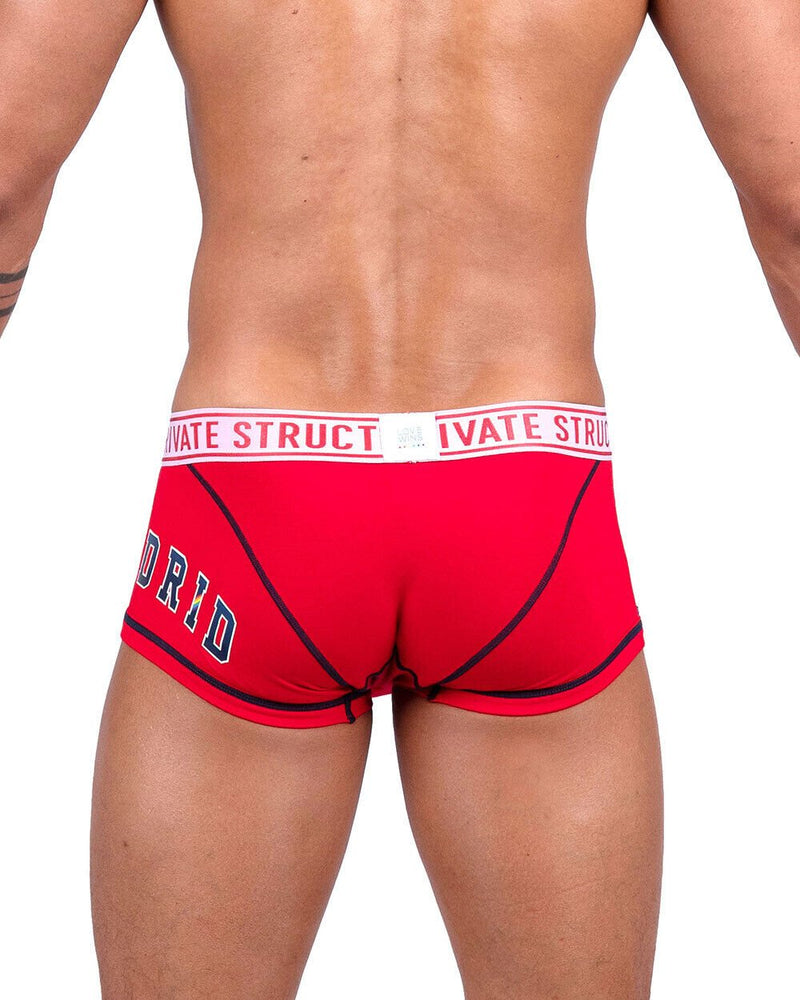 Private Structure Boxer Trunk PRD Madrid Limited Margarita Red 4498 1094