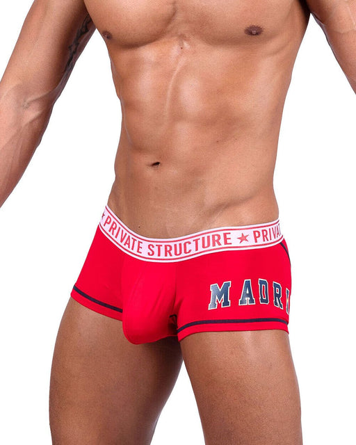 Private Structure Boxer Trunk PRD Madrid Limited Margarita Red 4498 1092