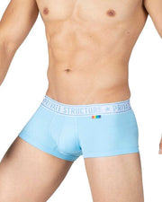 PRIVATE STRUCTURE Boxer Trunks 3D Contour Pouch PRD Dream Atlantic Blue 4386a13