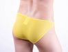 Private Structure Brief Desire Glaze Briefs Bikini-Cut Yellow 3571 66