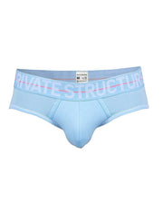 PRIVATE STRUCTURE Brief MO - Lite Cotton Mini Briefs Placid Blue 41045