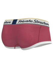 PRIVATE STRUCTURE Classic Boxer Mid - Waist Trunk in Rounge Red 4530 1137