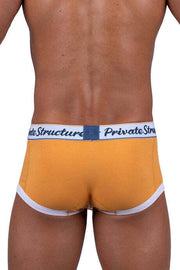 PRIVATE STRUCTURE Classic Boxer Mid - Waist Trunks Pumpkin Orange 4530 73a5