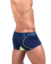 PRIVATE STRUCTURE Long Boxer Trunk Athlete Navy Ranger 4389 1034