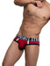 Private Structure Low Rise Brief Athlete Bamboo Mini Briefs Color Red 4186 82A