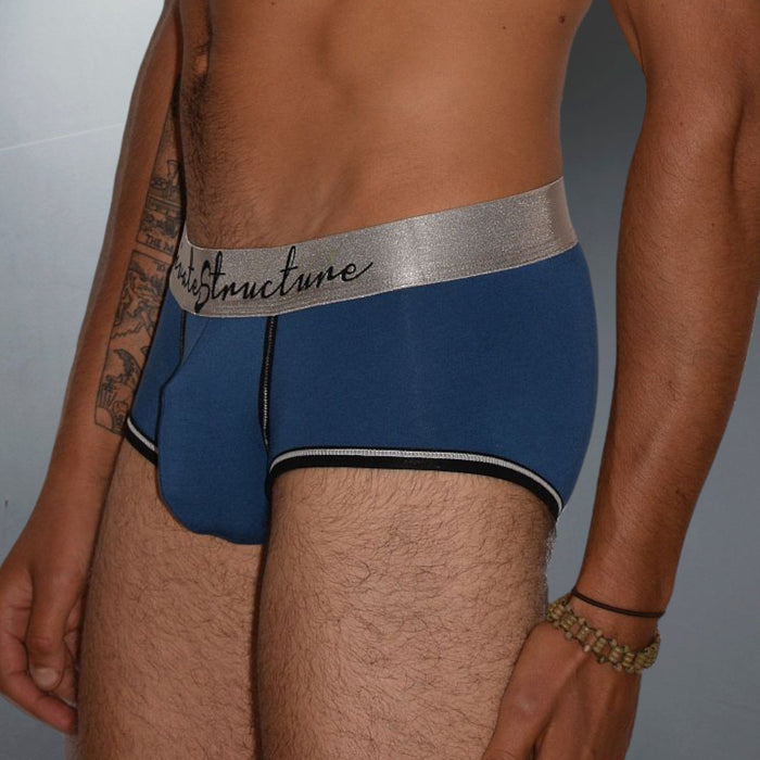 Private Structure Trunk Low-Rise Boxer Crayon Dark Blue 1881 99