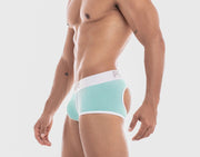 PUMP! Access Trunk Milkshake Open Back Cotton Elastic Green Mint 15075