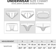 PUMP! Low Rise Thongs Classic Brief - Style Total Black G - String 17014 376