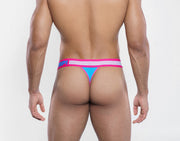 PUMP! Low-Rise Thongs Fuchsia Elastic Sugar Rush Mesh Thong 17000