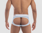 PUMP! Milkshake Access Trunk Cotton Elastic Open Back Soft Blueberry 15072