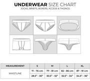 PUMP! Round2 Backless Briefs Jock Combo Ribbed Cotton Red 12080 296