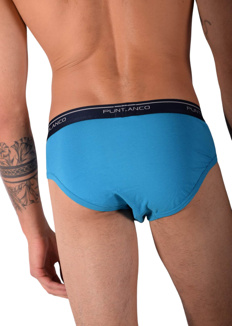 Punto Blanco Small Briefs Basix 53489 - 10 Aqua P24