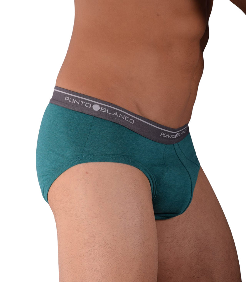 Punto Blanco Small Briefs Basix 53489-10 Green P13