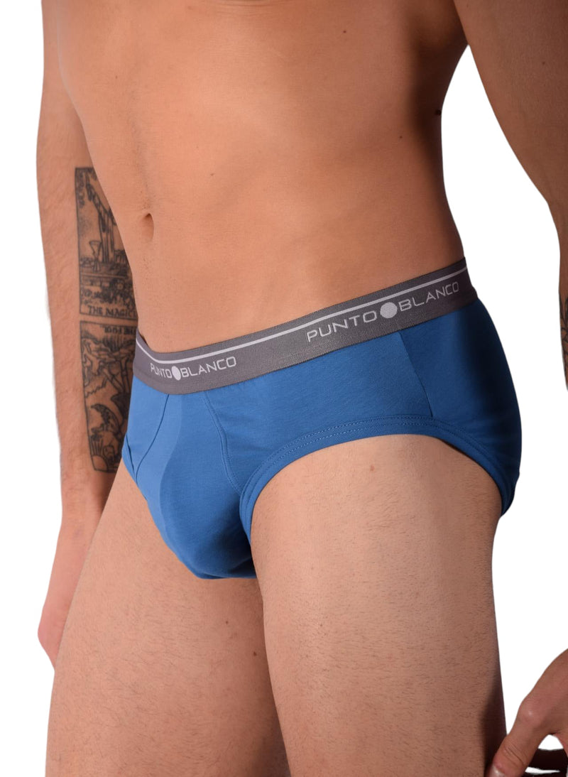 Punto Blanco Small Briefs Basix 53489-10 Light Blue P11
