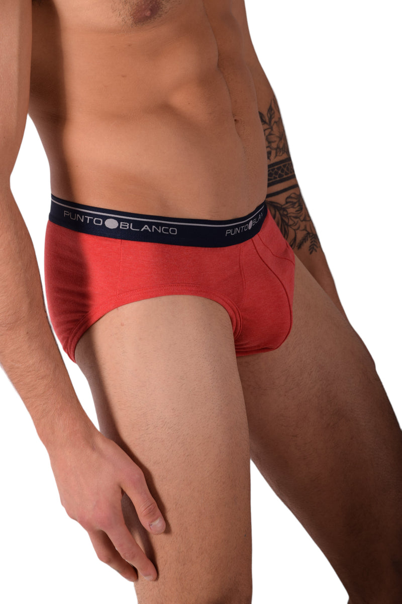 Punto Blanco Small Briefs Basix 53489-10 Redish P3