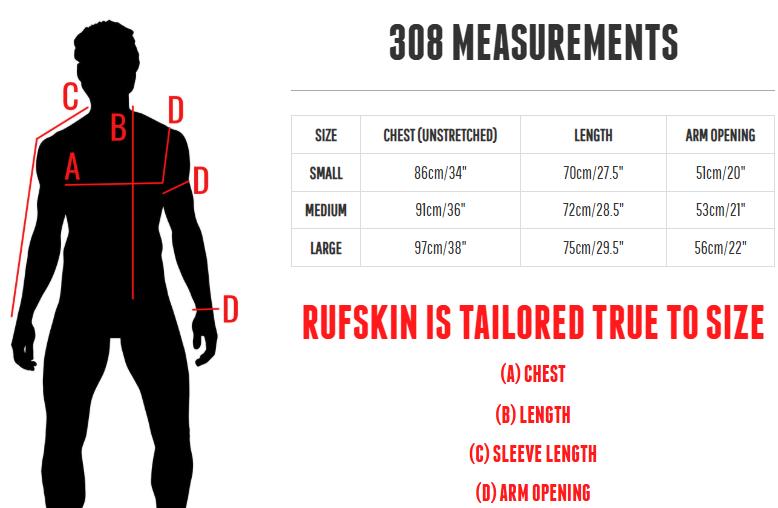 RUFSKIN! 308 Form Fitting Sport Tank Top 4 - Way Stretch Microfiber 66