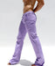 RUFSKIN Pants Matelot Mild Flare Leg Premium Stretch Twill Denim Pant Lavender