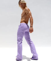 RUFSKIN Pants Matelot Mild Flare Leg Premium Stretch Twill Denim Pant Lavender3