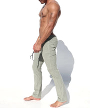 RUFSKIN Pants Wiley Stretch Corduroy Slim - Fit Straight - Leg Denim Rope Sage 73