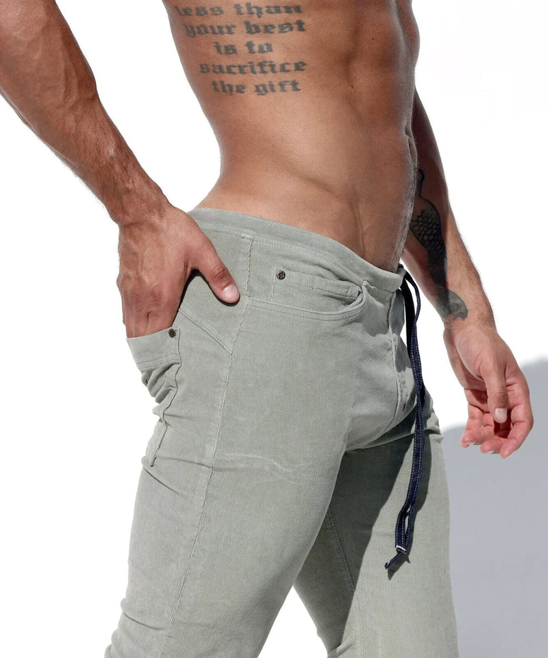 RUFSKIN Pants Wiley Stretch Corduroy Slim - Fit Straight - Leg Denim Rope Sage 71