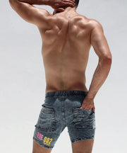 RUFSKIN Short CELSO Denim Essential 4-Patch Pockets Adjustable Inner Drawcord