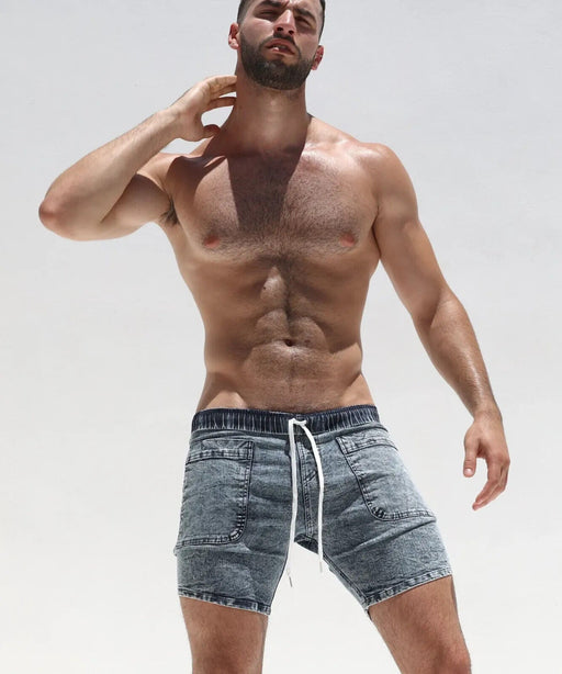 RUFSKIN Short CELSO Denim Essential 4 - Patch Pockets Adjustable Inner Drawcord1