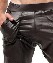 RUFSKIN Slim - Fit Straight - Leg Lounge Pant Back - Yoke Deluxe Matte Brownish3