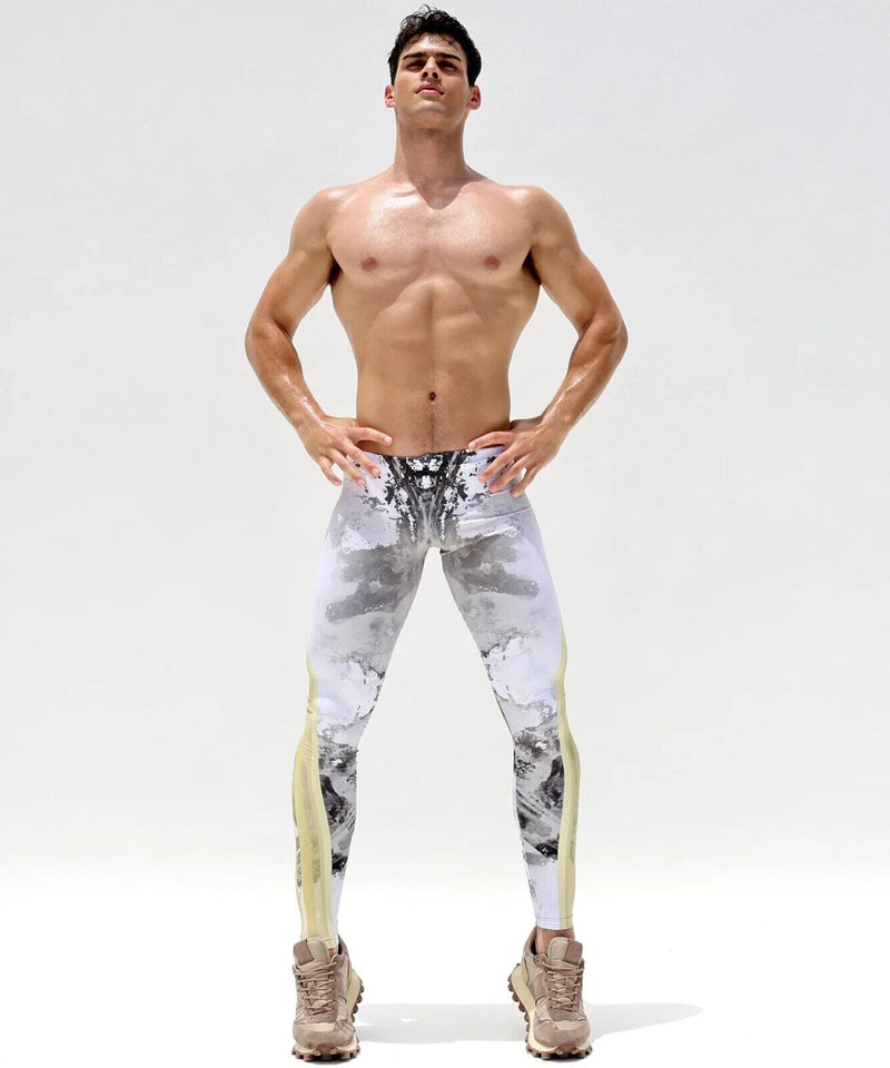 RUFSKIN Sport Legging 764 Premium 4 - Way Stretch Microfiber Sublimation Print 805
