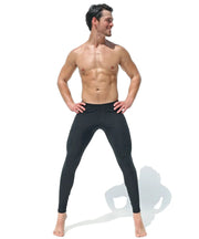 RUFSKIN Sport - Lounge Leggings ZENITH Stretch Cotton Loop Terry in Jet Black 76