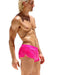 RUFSKIN Swimwear ZUKO Sport Swim Short Ultra Lightweight Shiny Nylon Hot Pink