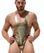 RUFSKIN Thong Bodysuit LUST One-Piece Singlet Contoured Pouch T-Back Bronze 11