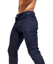 RUFSKIN's Jeans Cotton Denim MORRIS Stretch Pants Slim - Fit Indigo 22