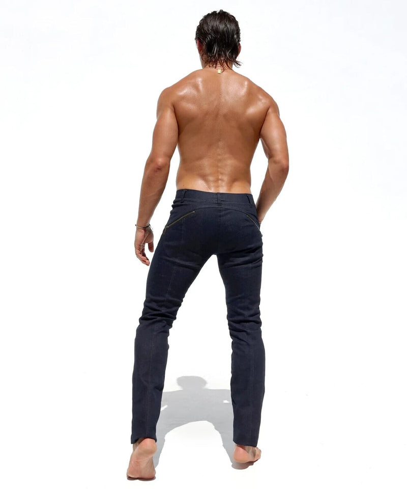 RUFSKIN's Jeans Cotton Denim MORRIS Stretch Pants Slim - Fit Indigo 27