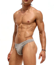 RUFSKIN's Signature T - back GOGO Thongs Stretch Rayon Dual Layer Cement 33