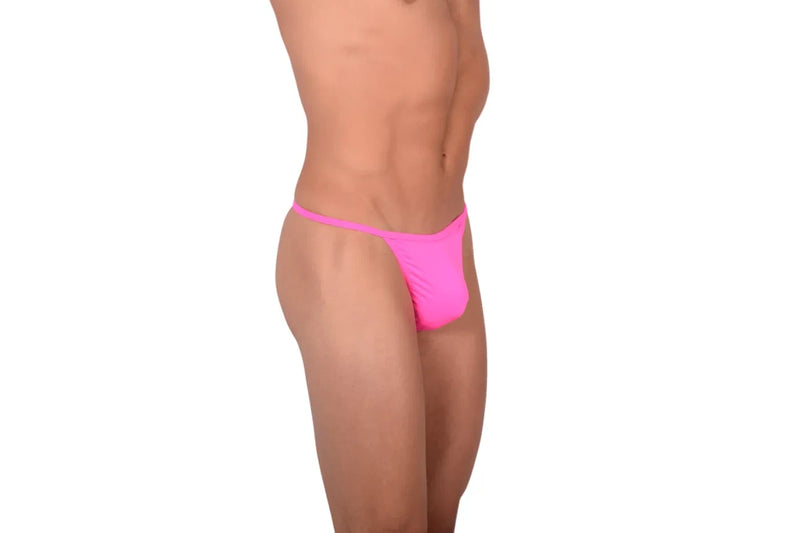 2XS/XS SMU Butterfly Thong String Pink SX 100609
