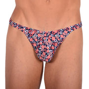 S SMU Sensual Floral Explosion Thong 33729 MX151