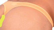 S SMU Sensual Light Orange Thong 33631 MX146