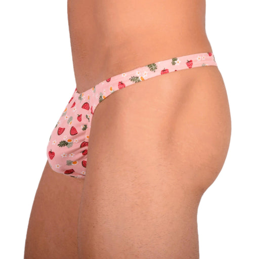 S SMU Sensual Pink Fruits Thong 33678 MX152