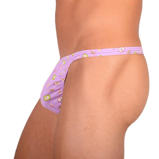 S SMU Sensual Purple Thong 33683 MX152