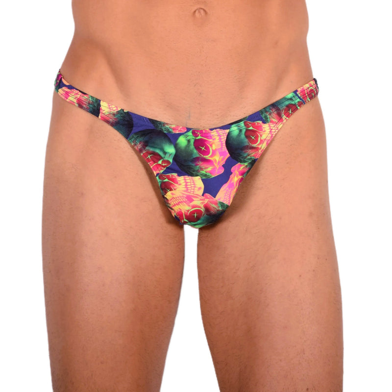 S SMU Sensual Skulls Thong 33731 MX151