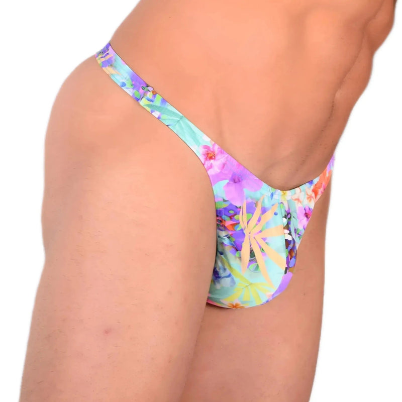 S SMU Sensual Thong Floral Explosion 33571 MX136