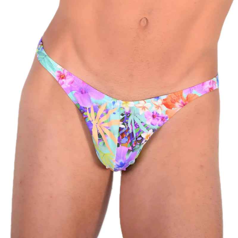 S SMU Sensual Thong Floral Explosion 33571 MX131