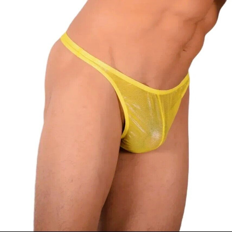 S SMU Sensual Yellow Thong MX20 341206