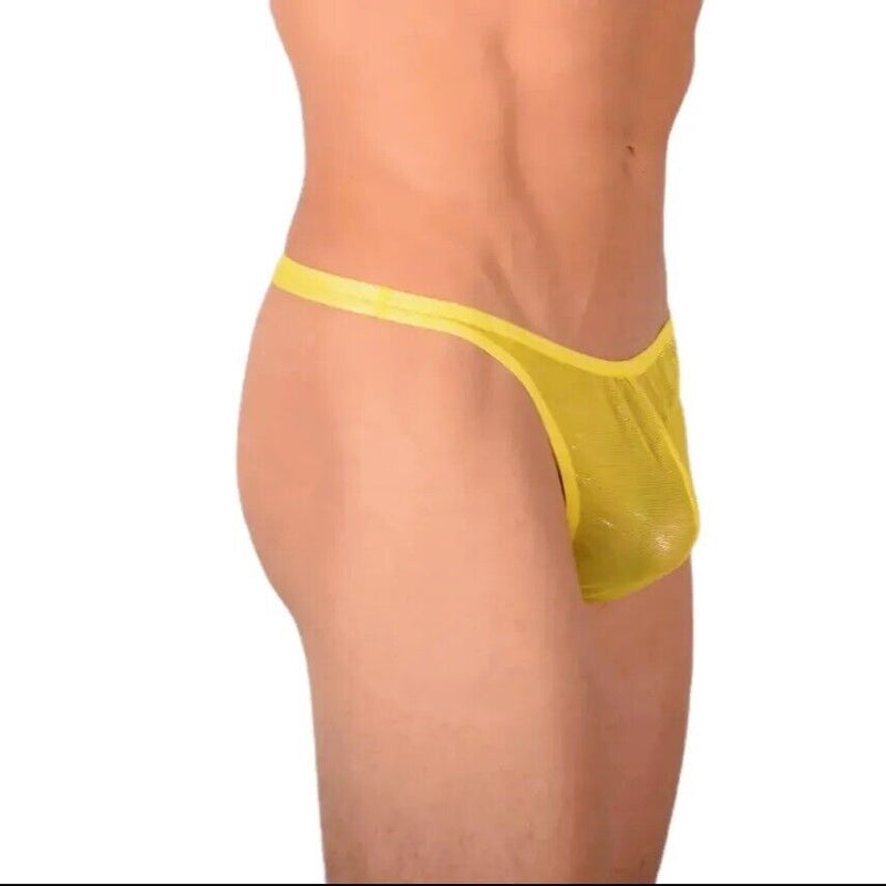 S SMU Sensual Yellow Thong MX20 341203