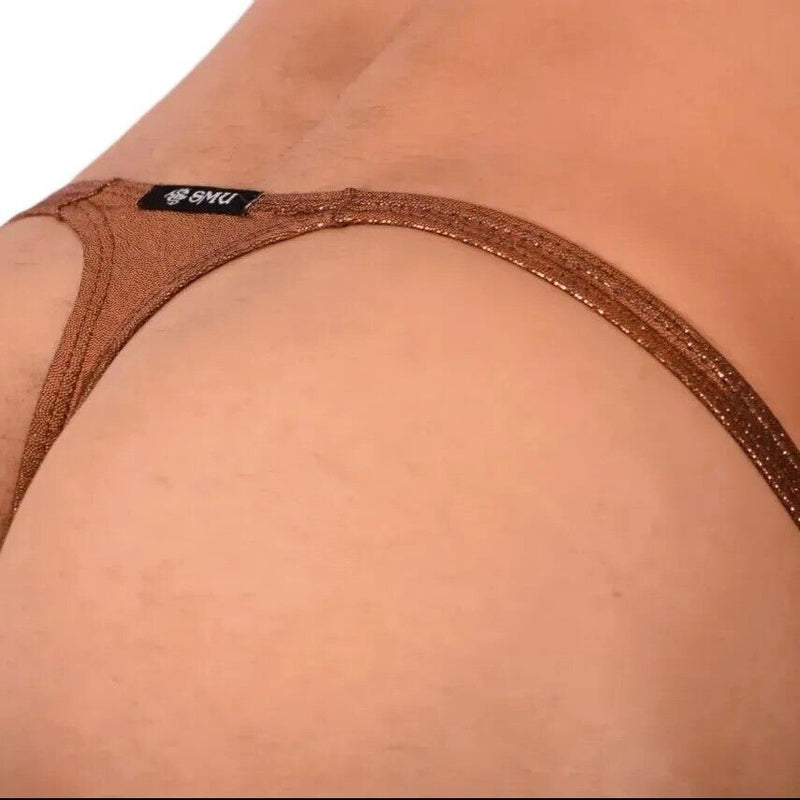 S SMU Sexy Brown Detachable Thong MX20 341096