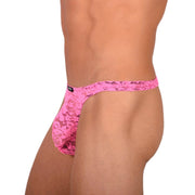 S SMU Sexy C - Thru Pink Thong 33827 MX172