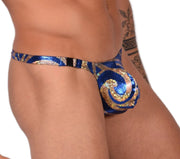 S SMU Sexy Detachable Thong Blue/Golden Dreams 33599 MX145