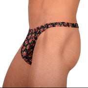 S SMU Sexy Floral Explosion Thong 33821 MX172
