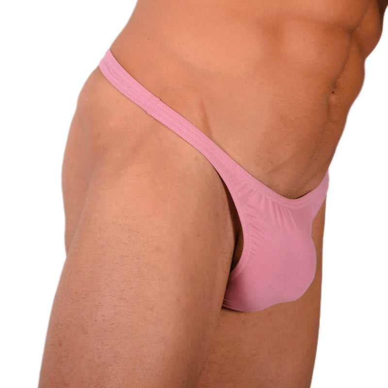 S SMU Sexy Light Pink Thong 33860 MX173